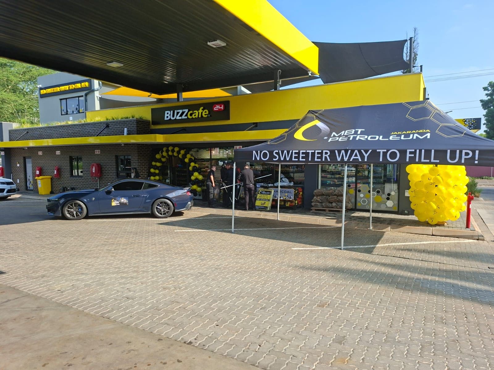 The new MBT Petroleum shop front at Kransberg